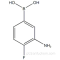Ácido 3-amino-4-fluorofenilborônico CAS 873566-75-7